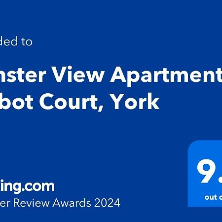 Minster View Apartment At Talbot Court, York Exterior photo